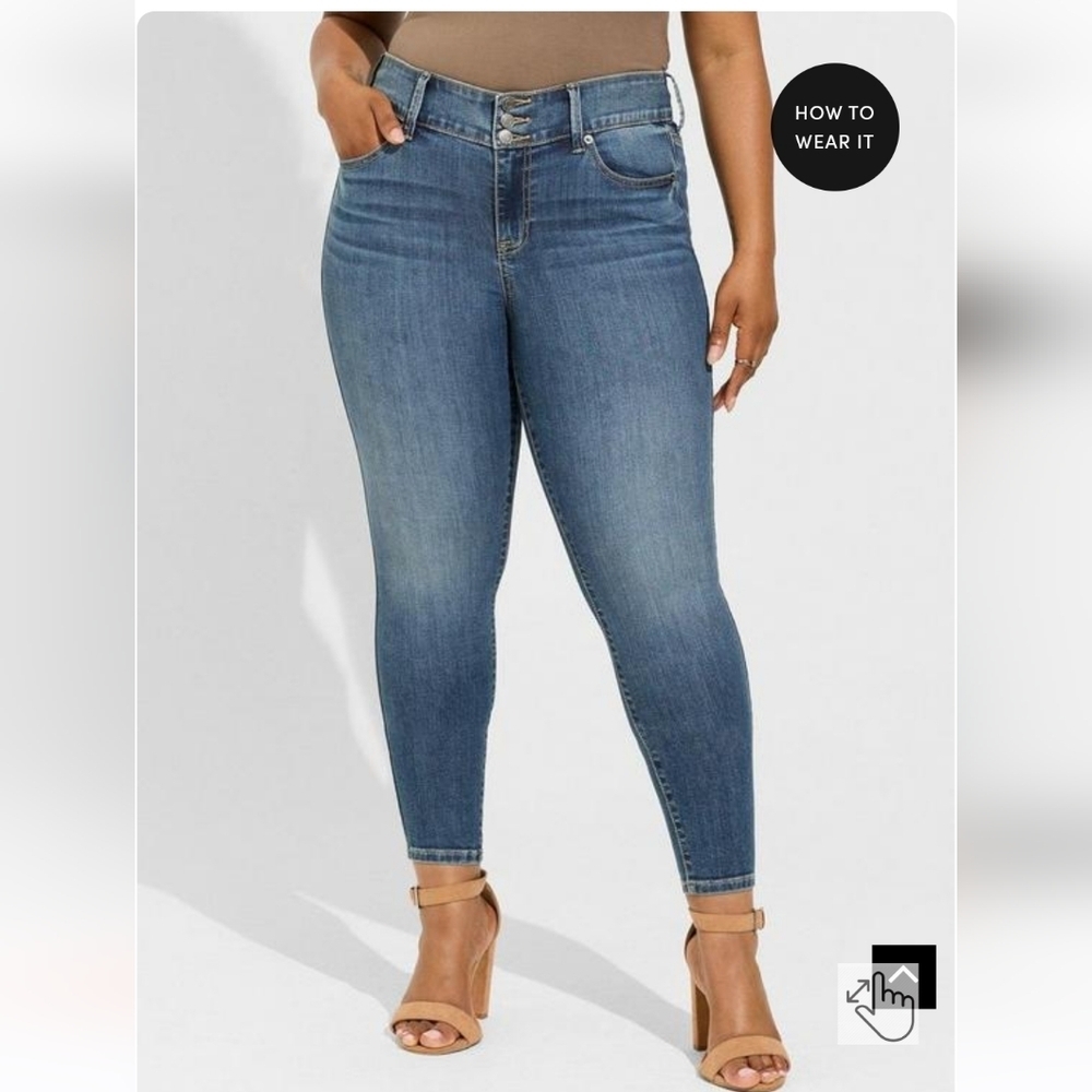 🆕️ 22W JEGGING - SKINNY SUPER SOFT HIGH-RISE JEANS